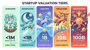 Startup Valuation Tiers Stages