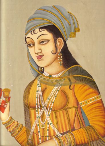 painters depiction of anarkali