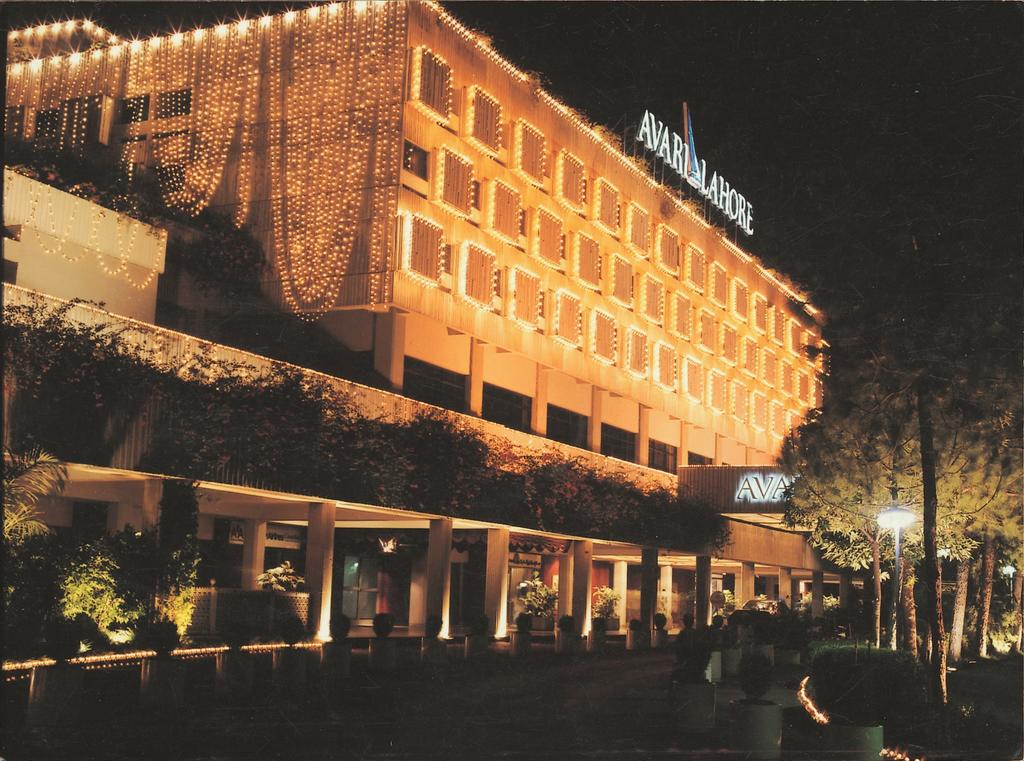 Avari Hotel Lahore is a 5-star branded hotel in Lahore. It is located on Shahrah-e-Quaid-e-Azam (The Mall), very near to Charing Cross, Wapda House,