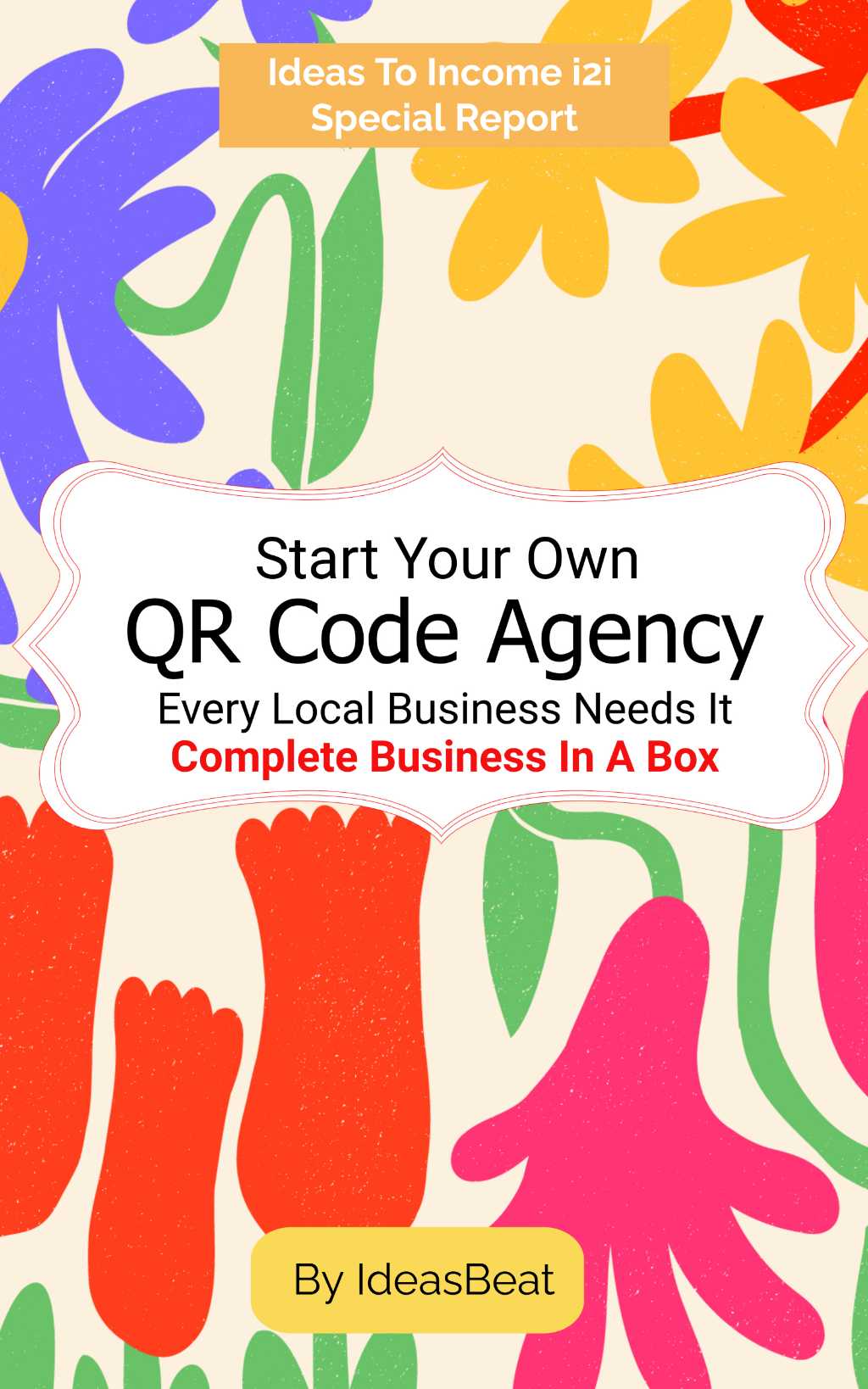This section provides you with selective i2i Special reports for converting ideas into income. It gives you a complete business in a box.