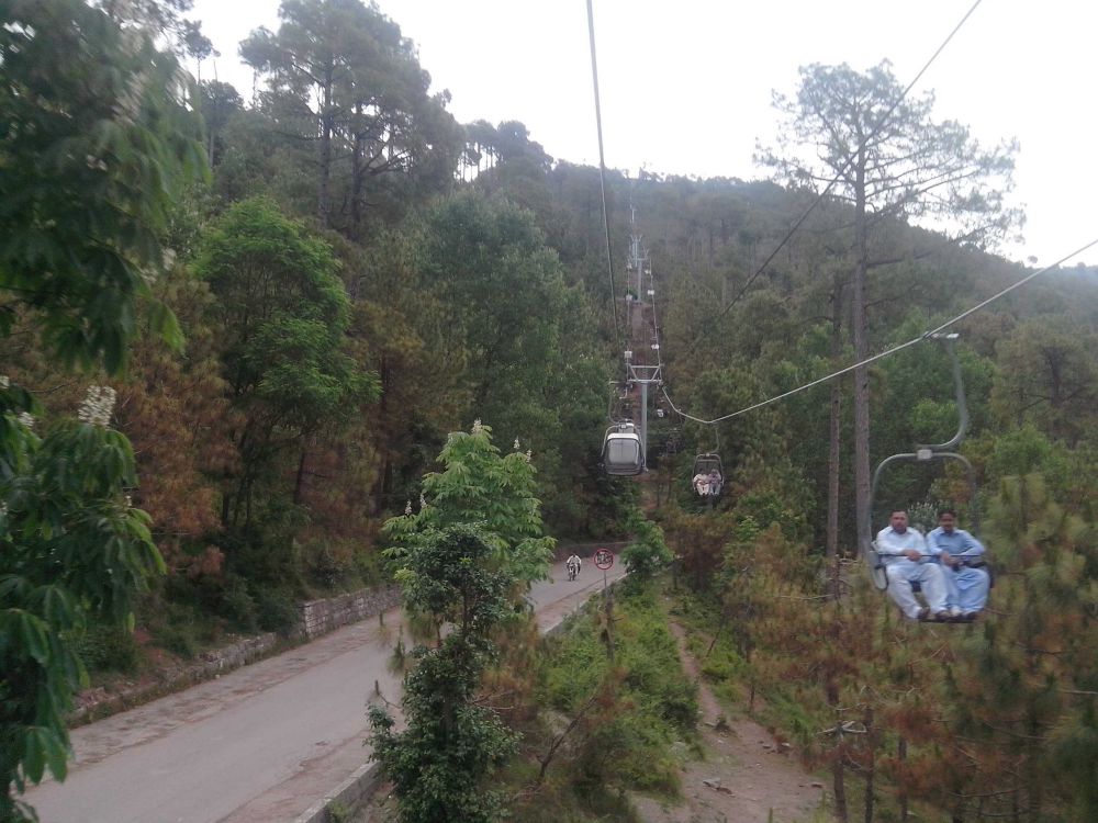 Murree Chairlift for Murree Real Estate Attraction