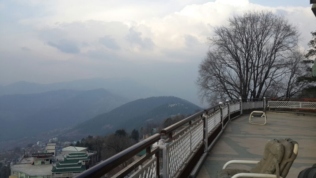 Murree view from a room