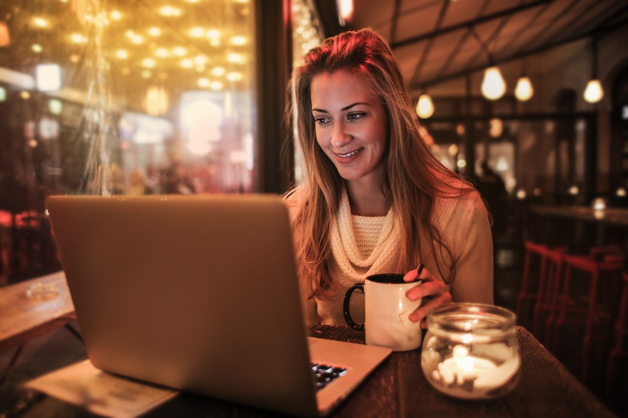 Woman in a restaurant thinking through for Application Of Lean Six Sigma