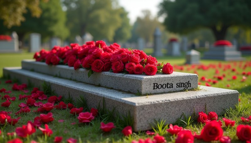 Indicative Reference Image: Boota Singh's Grave in Lahore