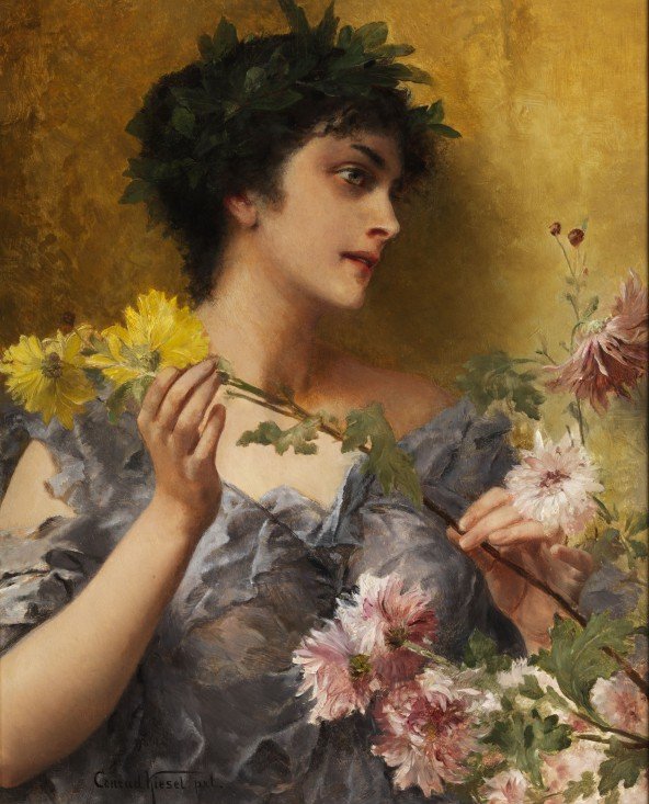 Conrad Kiesel Tribut an die Blumen