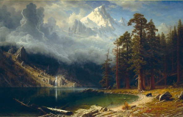 Albert Bierstadt - Mount Corcoran