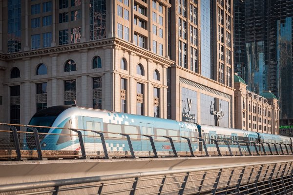 Dubai's Modern Rail System