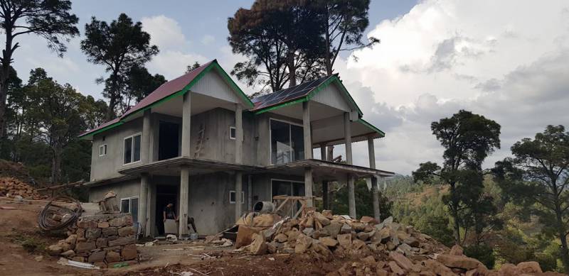 House near completion in Murree Resorts