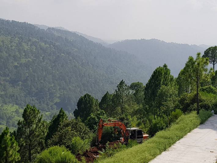 Mountain view in Murree Resorts